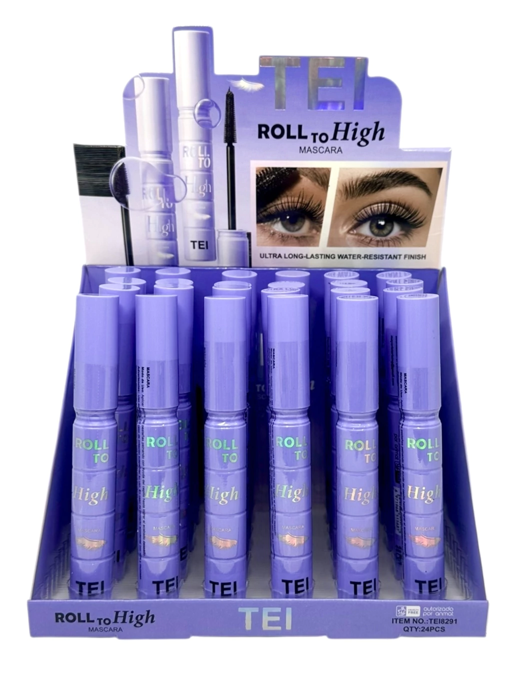 Mascara de pestañas Roll To High Tei